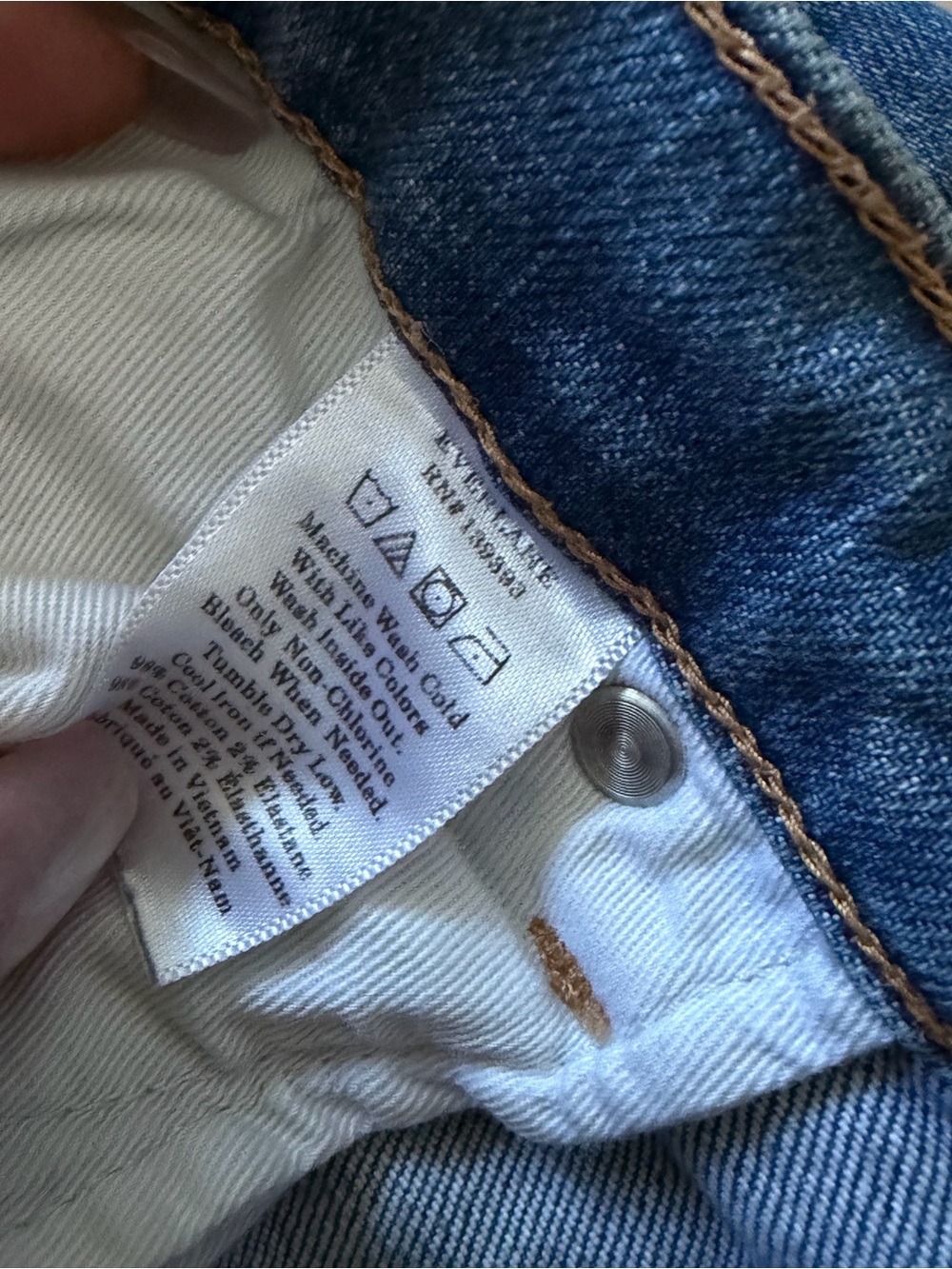 Everlane Blue Women's Skinny Jeans ankle NWOT - Picture 4 of 5